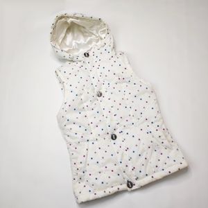 Burton Women's Sly Puffer Vest White Square Size S